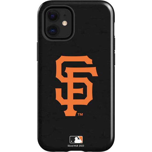 MLB San Francisco Giants - Solid Distressed iPhone 12 Mini Impact Case