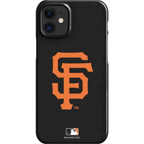 MLB San Francisco Giants - Solid Distressed iPhone 12 Mini Lite Case