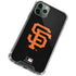 MLB San Francisco Giants - Solid Distressed iPhone 12 Pro Clear Case