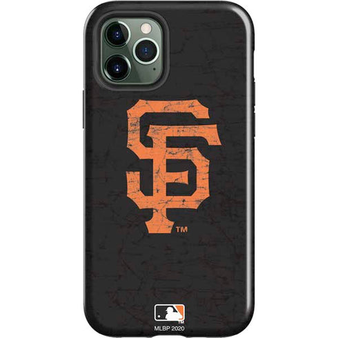 MLB San Francisco Giants - Solid Distressed iPhone 12 Pro Max Impact Case