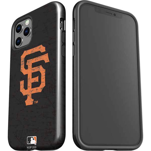 MLB San Francisco Giants - Solid Distressed iPhone 12 Pro Max Impact Case