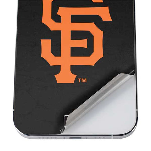 MLB San Francisco Giants - Solid Distressed iPhone 12 Pro Skin