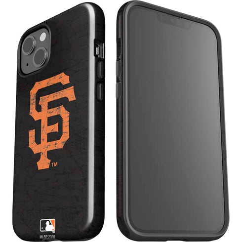 MLB San Francisco Giants - Solid Distressed iPhone 13 Impact Case