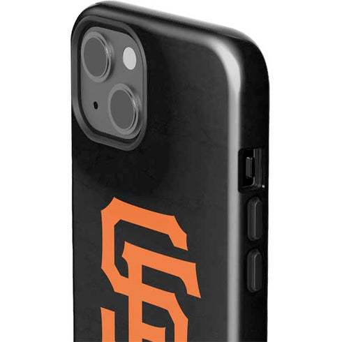 MLB San Francisco Giants - Solid Distressed iPhone 14 Impact Case