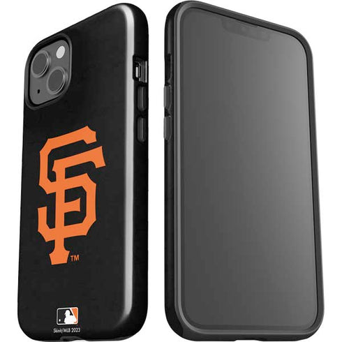 MLB San Francisco Giants - Solid Distressed iPhone 15 Impact Case