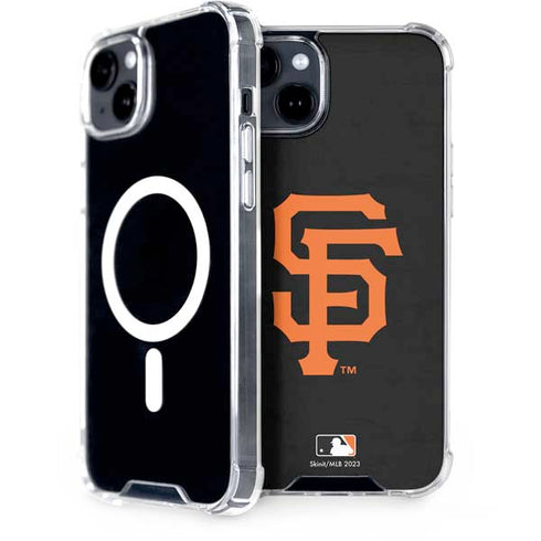 MLB San Francisco Giants - Solid Distressed iPhone 15 MagSafe Case