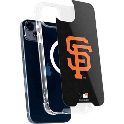 MLB San Francisco Giants - Solid Distressed iPhone 14 MagSafe Case