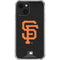 MLB San Francisco Giants - Solid Distressed iPhone 14 Plus Clear Case