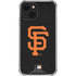 MLB San Francisco Giants - Solid Distressed iPhone 14 Plus Clear Case