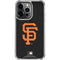 MLB San Francisco Giants - Solid Distressed iPhone 15 Pro Clear Case