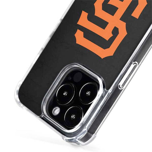 MLB San Francisco Giants - Solid Distressed iPhone 15 Pro Max MagSafe Case