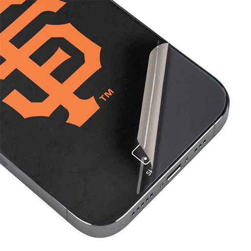 MLB San Francisco Giants - Solid Distressed iPhone 14 Pro Max Skin