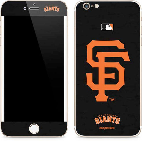 MLB San Francisco Giants - Solid Distressed iPhone 6/6s Plus Skin