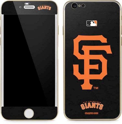 MLB San Francisco Giants - Solid Distressed iPhone 6/6s Skin