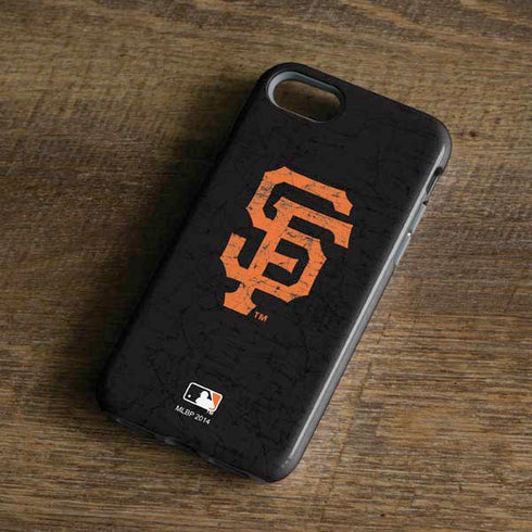 MLB San Francisco Giants - Solid Distressed iPhone 7 Pro Case