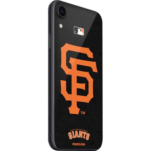 MLB San Francisco Giants - Solid Distressed iPhone SE (2nd & 3rd Gen) Skin