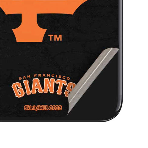 MLB San Francisco Giants - Solid Distressed iPhone SE (2nd & 3rd Gen) Skin