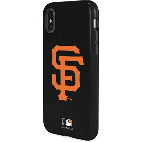 MLB San Francisco Giants - Solid Distressed iPhone X Pro Case