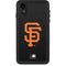 MLB San Francisco Giants - Solid Distressed iPhone XR Waterproof Case