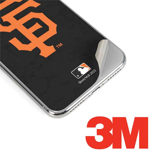 MLB San Francisco Giants - Solid Distressed iPhone XS Skin