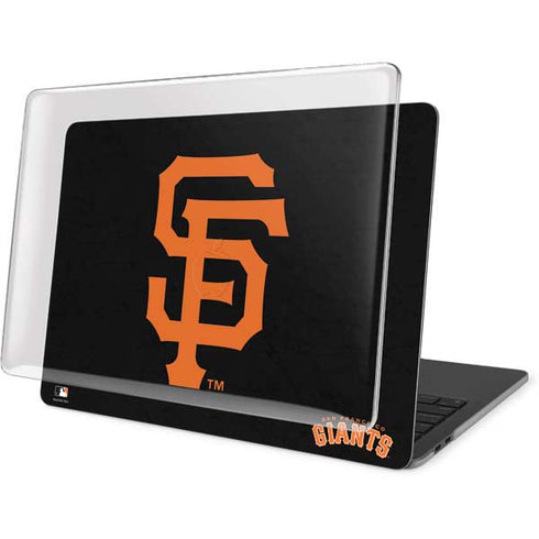 MLB San Francisco Giants - Solid Distressed MacBook Pro 15in (2016-19) Case plus Skin
