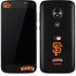 MLB San Francisco Giants - Solid Distressed Moto E5 Play Skin