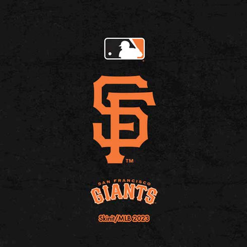 MLB San Francisco Giants - Solid Distressed Moto E5 Play Skin