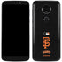 MLB San Francisco Giants - Solid Distressed Moto E5 Plus Skin