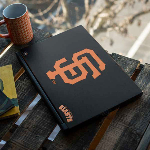 MLB San Francisco Giants - Solid Distressed MSI GS65 Stealth Laptop Skin