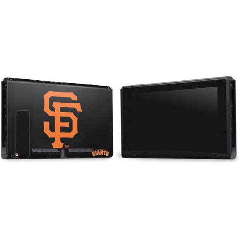 MLB San Francisco Giants - Solid Distressed Nintendo Switch Bundle Skin