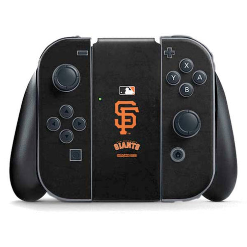 MLB San Francisco Giants - Solid Distressed Nintendo Switch (2017-2021) Joy-Con Controller Skin