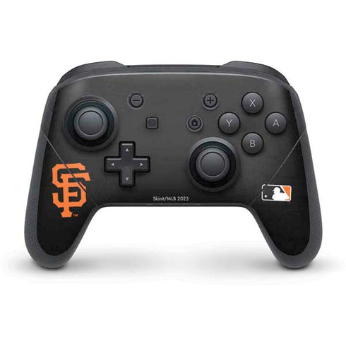 MLB San Francisco Giants - Solid Distressed Nintendo Switch Pro Controller Skin