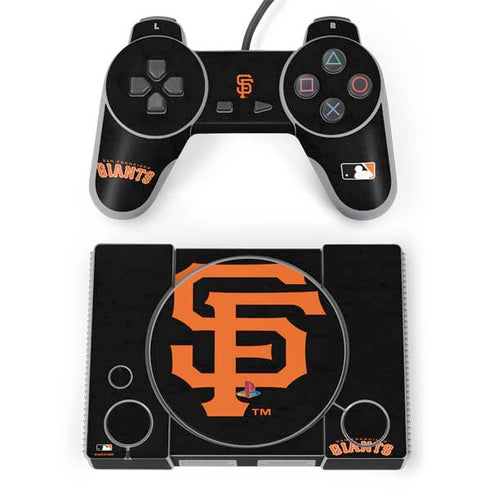 MLB San Francisco Giants - Solid Distressed PlayStation Classic Bundle Skin