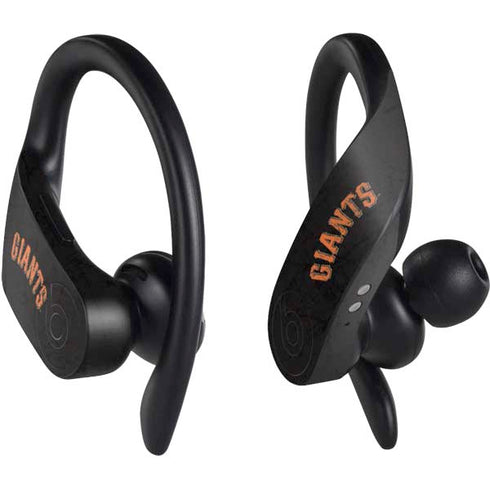 MLB San Francisco Giants - Solid Distressed PowerBeats Pro Skin