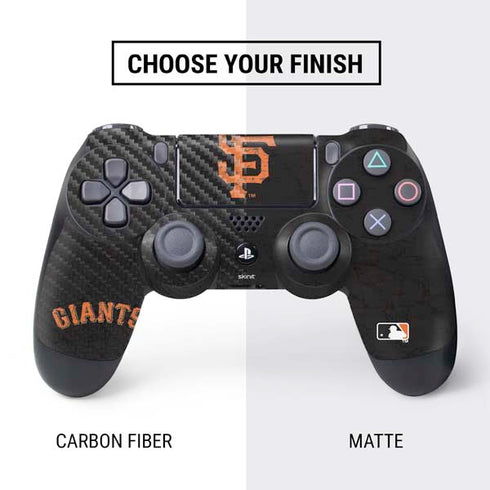 MLB San Francisco Giants - Solid Distressed PS4 Controller Skin