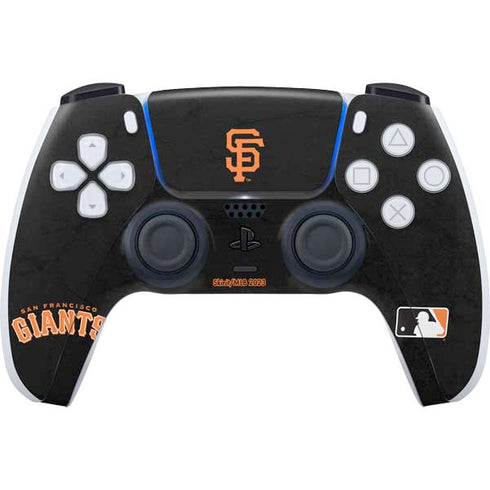 MLB San Francisco Giants - Solid Distressed PS5 Controller Skin