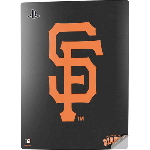 MLB San Francisco Giants - Solid Distressed PS5 Digital Edition Console Skin
