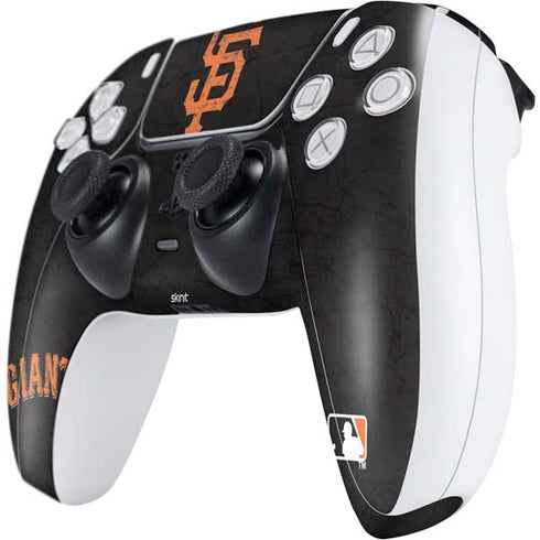 MLB San Francisco Giants - Solid Distressed PS5 Controller Skin