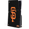 MLB San Francisco Giants - Solid Distressed PS5 Slim Disk Console Skin