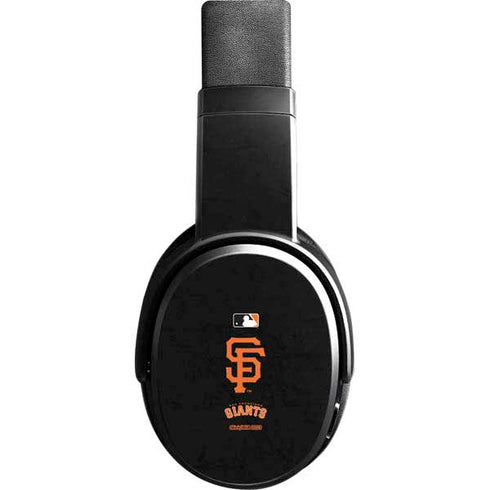 MLB San Francisco Giants - Solid Distressed Skullcandy Crusher Wireless Skin