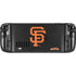 MLB San Francisco Giants - Solid Distressed Steam Deck Handheld Gaming Computer Skin