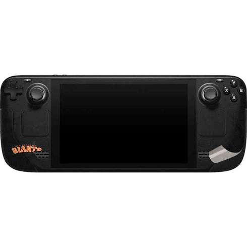 MLB San Francisco Giants - Solid Distressed Steam Deck Handheld Gaming Computer Skin