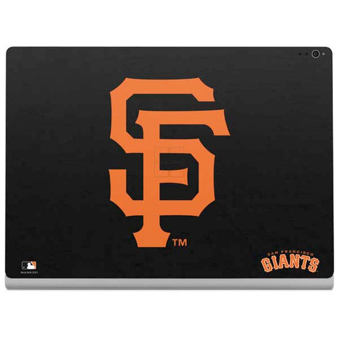 MLB San Francisco Giants - Solid Distressed Surface Book 2 15in Skin