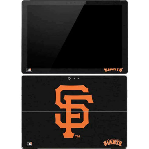 MLB San Francisco Giants - Solid Distressed Surface Pro 4 Skin
