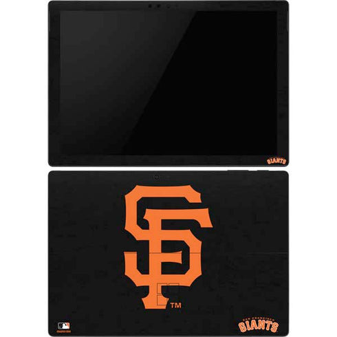 MLB San Francisco Giants - Solid Distressed Surface Pro 6 Skin