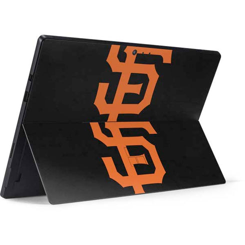 MLB San Francisco Giants - Solid Distressed Surface Pro 6 Skin