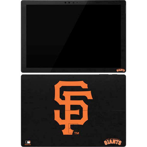 MLB San Francisco Giants - Solid Distressed Surface Pro 7 Skin