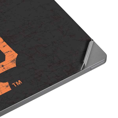 MLB San Francisco Giants - Solid Distressed Universal Laptop 13in (10.6 x 7.6in) Skin