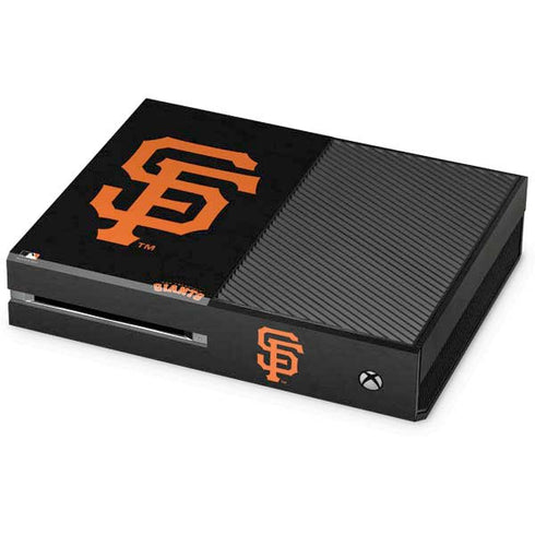 MLB San Francisco Giants - Solid Distressed Xbox One Console Skin