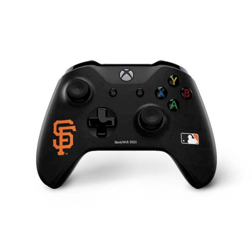 MLB San Francisco Giants - Solid Distressed Xbox One X Bundle Skin